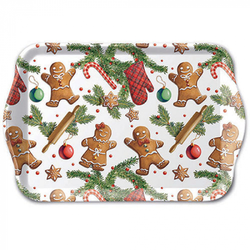gingerbread cookies tray